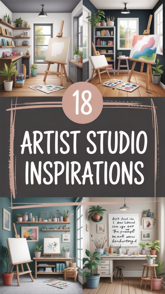 18 Artist Studio Inspirations