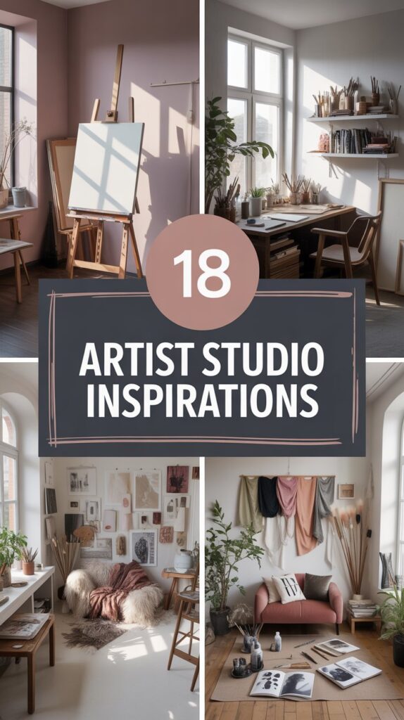 18 Artist Studio Inspirations