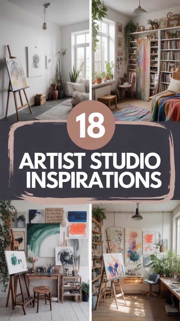 18 Artist Studio Inspirations