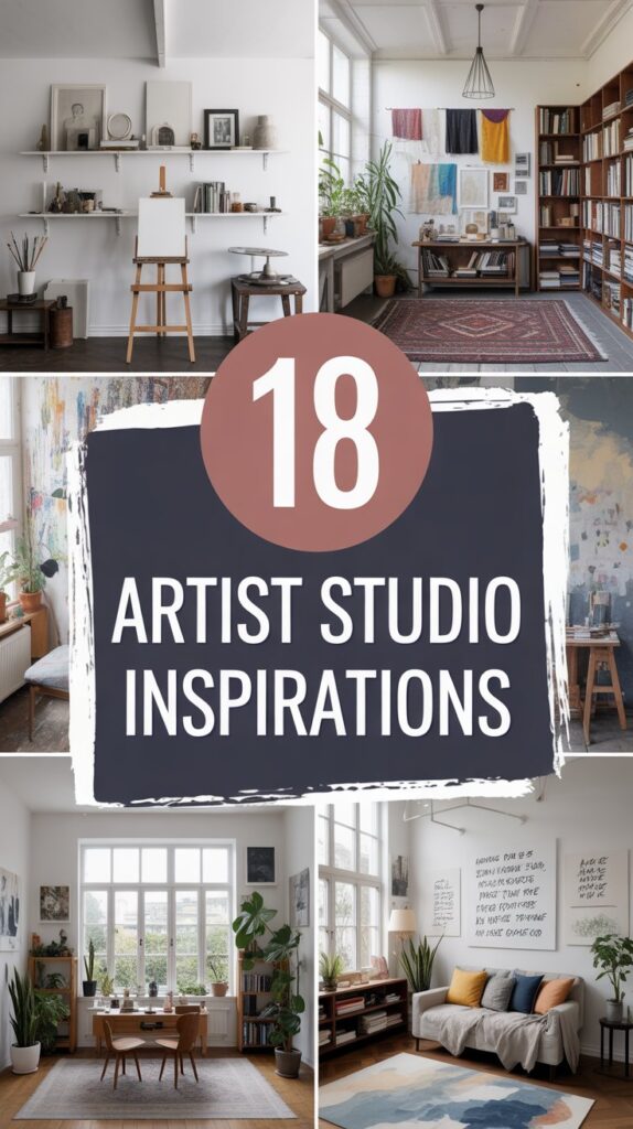 18 Artist Studio Inspirations