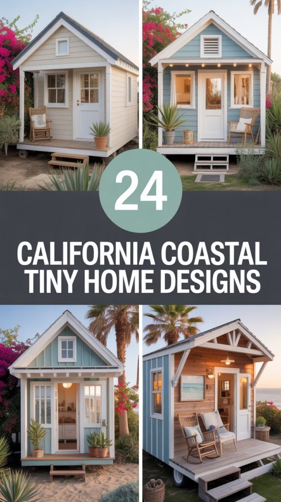 24 California Coastal Tiny Home Designs