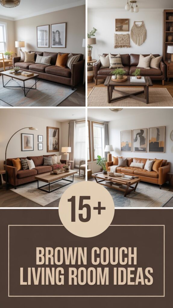 Brown Couch Living Room Ideas