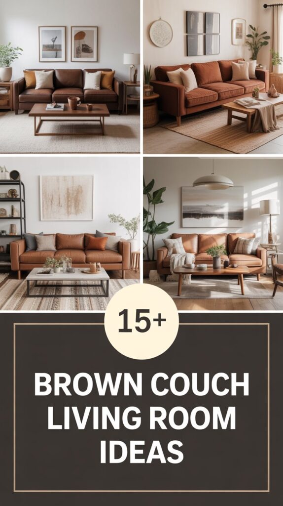 Brown Couch Living Room Ideas