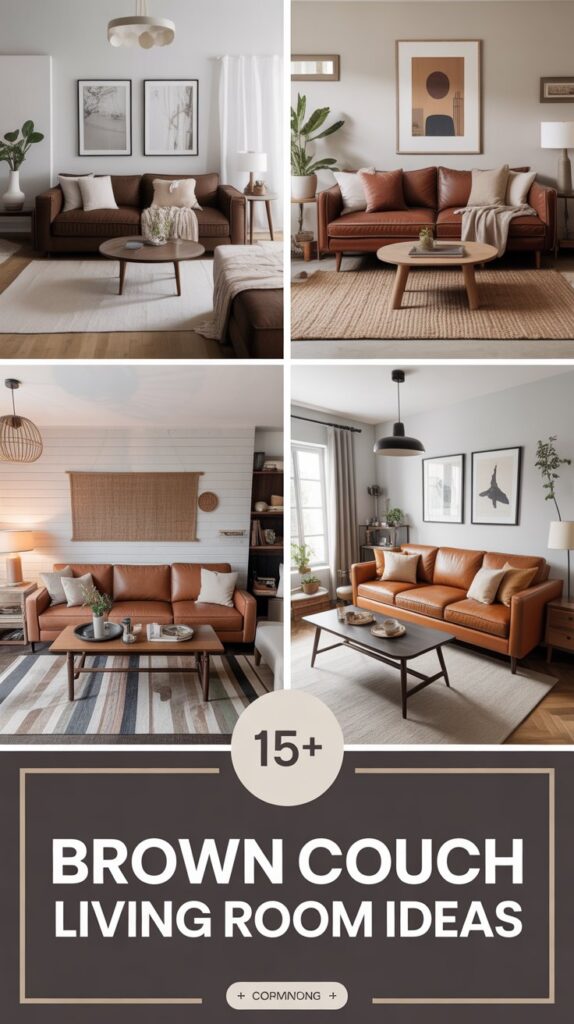 Brown Couch Living Room Ideas
